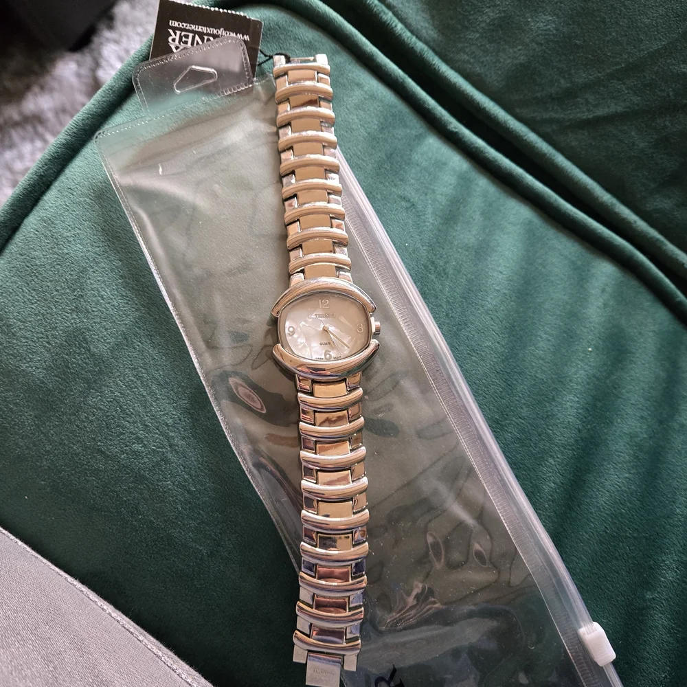 Gold and Silver Watch by Bijoux Terner
